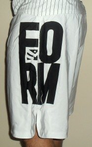 Form Shorts 2 187x300 Product Review: Form Athletics Big Man Fight Shorts – White