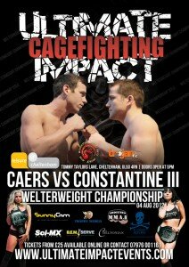 UIC 8 Poster 212x300 UIC 8 Preview: Caers vs. Constantine III, Event Info and Fight Card