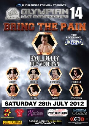 ommac 14 poster OMMAC 14: Martin Stapleton grinds out a decision victory over Jason Cooledge