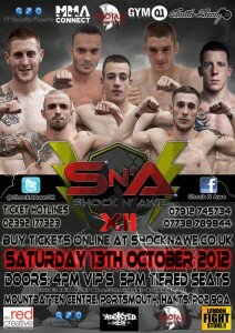 SNA 12 Poster 212x300 ShockNAwe 12 Preview: Fight card confirmed with Tyrie vs. Ling set to headline on Oct. 13
