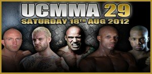 ucmma29 mainbanner 300x147 UCMMA 29 Preview: Linton Vassell and Nick Chapman will battle for the Light Heavyweight title