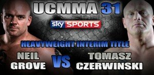 neil grove vs tomasz czerwinski 300x147 UCMMA 31: Thomasz Czerwinski replaces Darren Towler and now faces Neil Grove
