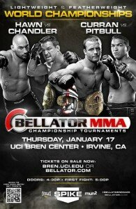 Bellator MMA Poster 195x300 Bellator MMA premieres on Spike TV Thursday, January 17th