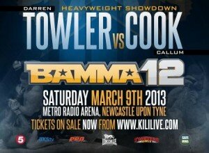 B12 TowlerVsCooksm 300x220 BAMMA 12: Darren Towler vs. Callum Cook confirmed for March 9th
