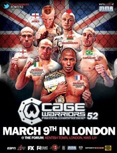 Cage Warriors 52 229x300 Cage Warriors 52: Fight results