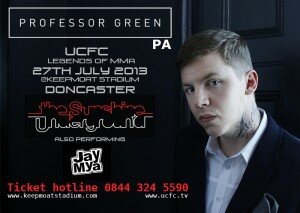 UCFC poster Prof Green 300x213 UCFC Legends of MMA: Former UFC heavyweight champ Ricco Rodriguez steps in to face Ian Freeman