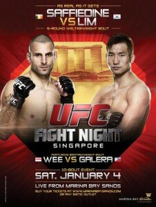 UFC Fight Night 34 poster 226x300 UFC Fight Night 34 Results: Tarec Saffiedine, Tatsuya Kawajiri successful in UFC debuts