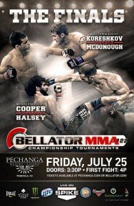 Bellator MMA 122 195x300 Middleweight and Welterweight Tournament Finals Headline Bellator’s Return to California on July 25th