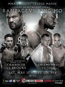 Bellator PPV Poster 225x300 Bellator Weigh In Results from the Landers Center