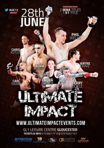 UIC 12 Poster 211x300 Ultimate Impact Cagefighting 12: Three title fights set for June 28th